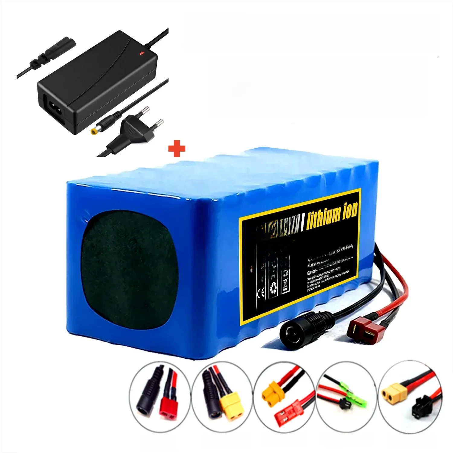 Batterie au lithium pour scooter électrique, 10S4P, 36V, 100000mAh, 36V, 100Ah, 18650