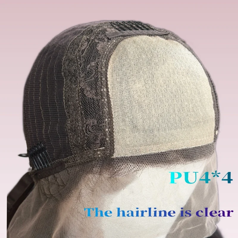 Парик с объемной волной от черного до коричневого цвета для женщин, натуральный парик из натуральных волос, парик высокой плотности, кружевной передний парик