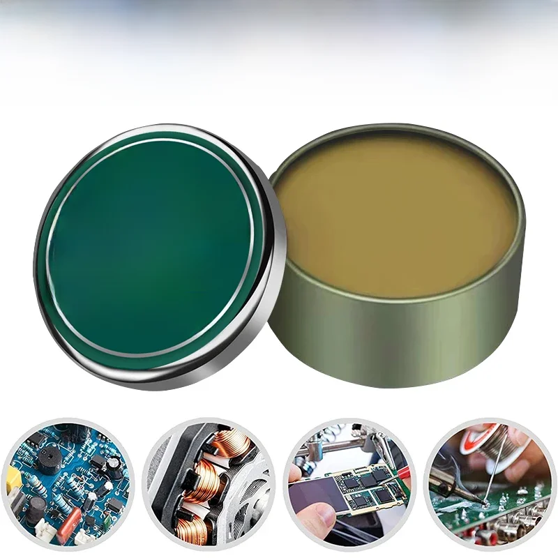 Flux de pâte à souder 10-200g, pâte de colophane, Flux à souder pour l'électronique, aucun Flux propre pour le soudage de circuits imprimés électroniques