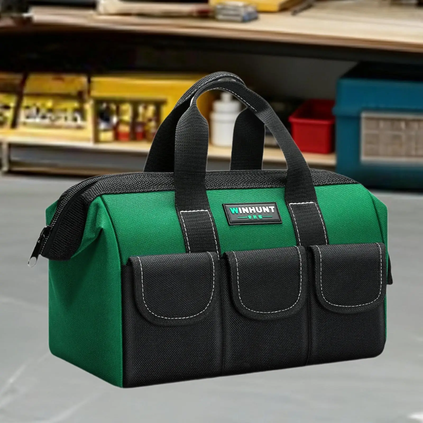 

Traveling Car Repair Instrument Tool Bag with Handle Outdoor Use Power Tool Bag Durable Storage Solution for Automotive Tools