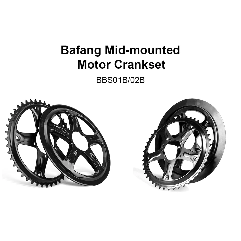 

Bafang Mid-Mount Motor Kit Original Chainring Bbs01/02 For 250w-750w Mid-Mount Motor BBS01 BBS02B 44T 46T 48T 52T