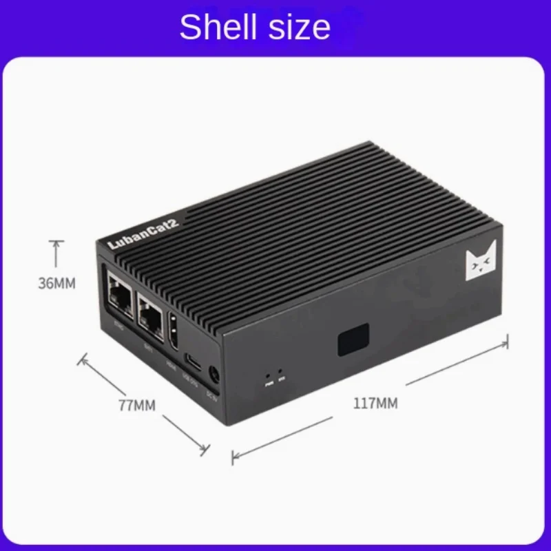 Wildfire Luban Cat 2 （4+32G）card computer Rockchip RK3568 development board Linux learning board benchmark Raspberry Pi