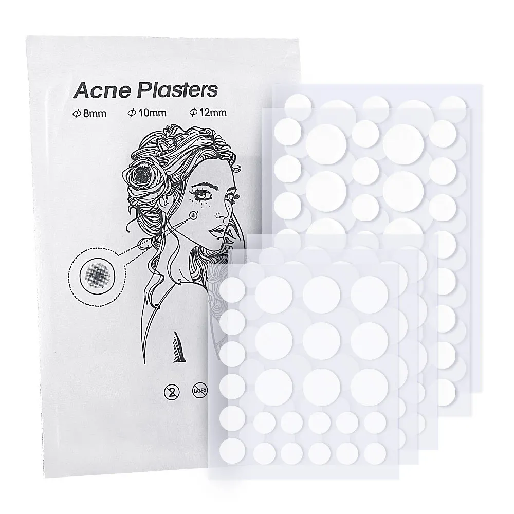 

Pimple Patches for Face 360 Counts 2 Sizes Acne Patches Hydrocolloid Patches for Covering Zits and Blemishes Spot Stickers