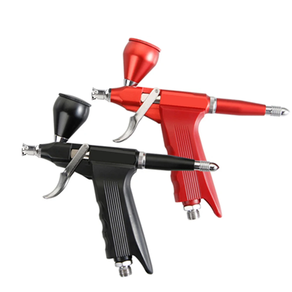 

Dual Action Mini Airbrush Pen Easy Clean Use Trigger Simple Disassembly High Capacity Cup Spray Air Brush Gun Hose Tool