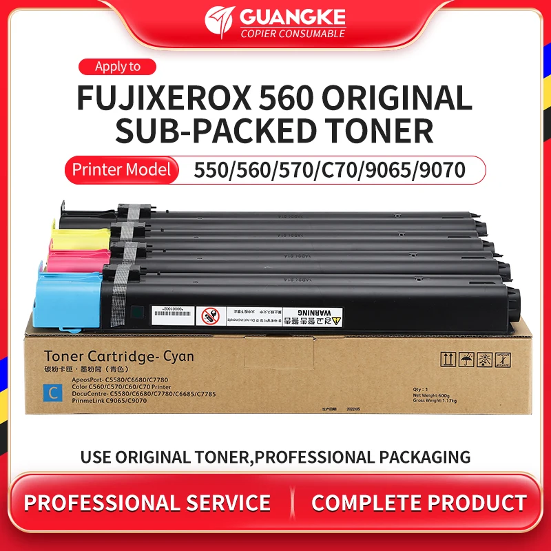 Imagem -01 - Cartucho de Toner de Qualidade Original com Chip Versão dos Eua Uso com xp 550 560 570 5580 6680 7780 7785 C60 C9070
