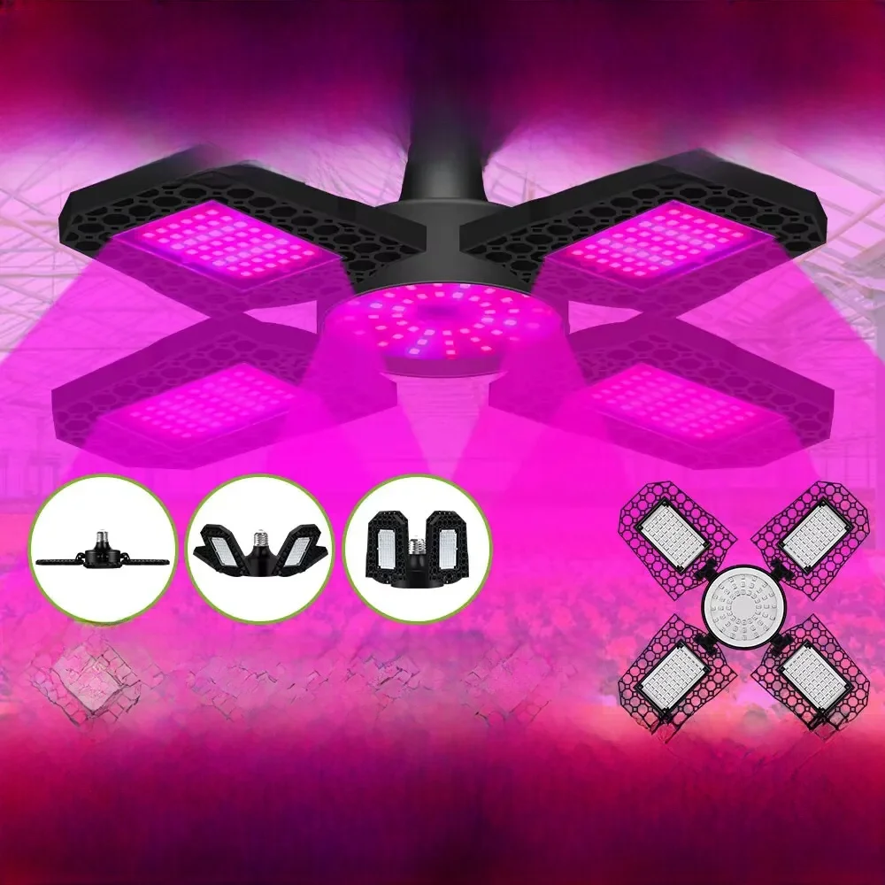 E27/E26 LED Plant Grow Light Full Spectrum Indoor Flower Seedling Hydroponics Greenhouse Tent Vegetable Cultivation Growing Lamp