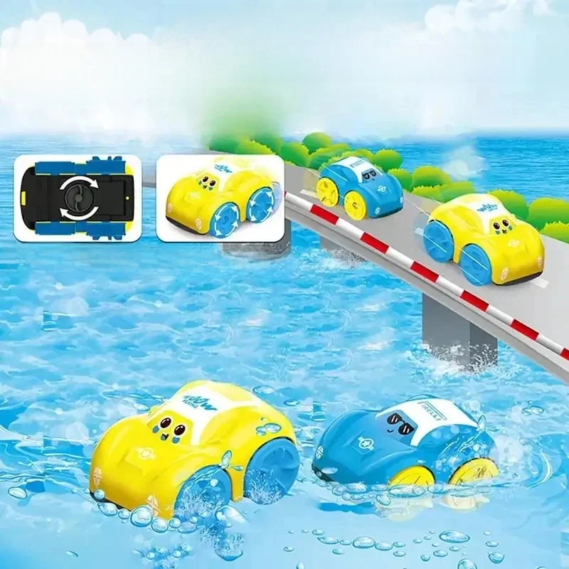 Voitures amphibies HOFloating Clockwork, jouet de bain pour bébé, jouet de bain pour enfants, jouet de natation mignon, cadeau pour enfants
