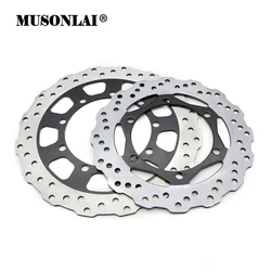 280mm 242mm Motorcycle Brake Rotor Front Rear Disc Brake Set For Kawasaki KL650 KLR650 KL KLR 650 2008 2009 2010 2011 2012-2018