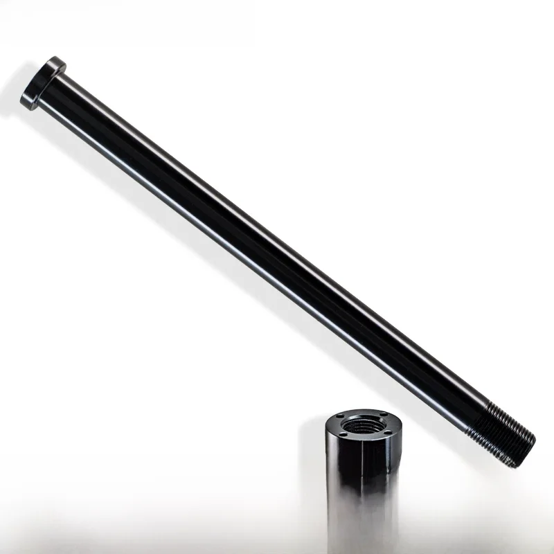 AliExpress blackhole 12mm Bike Thru Axle Skewers Pitch 1.0mm MTB Road Bicycle Thru Axle Shaft Nut Gravel Bike Frame Front Fork Quick Release Skewers