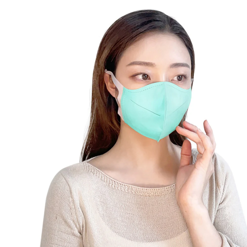 SoonsuClean-mascarilla OGannic con filtro MB de producción nacional, máscara de beated Bird, 100 blanco grande y 5 colores