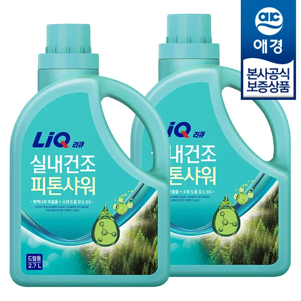 [Aekyung] liqueur indoor dry Peton shower for general use 2.7L x 2 pieces