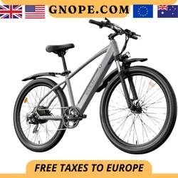 GUNAI 750W Electric Bicycle Motor, 27.5Inch Off-road Tire Adult Mountain Electric Bike with 48V 10Ah Battery, Mudguard, EU Stock