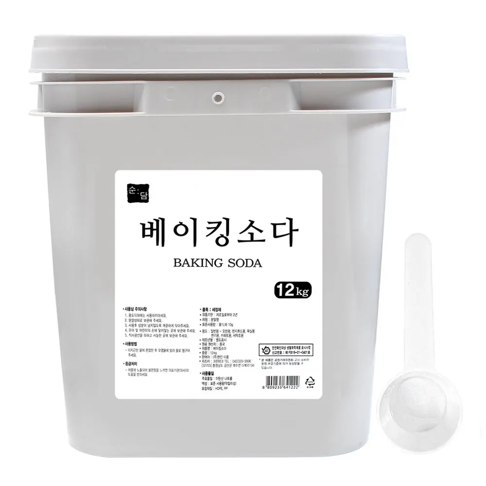 순담 베이킹소다12kg 스푼 세정제