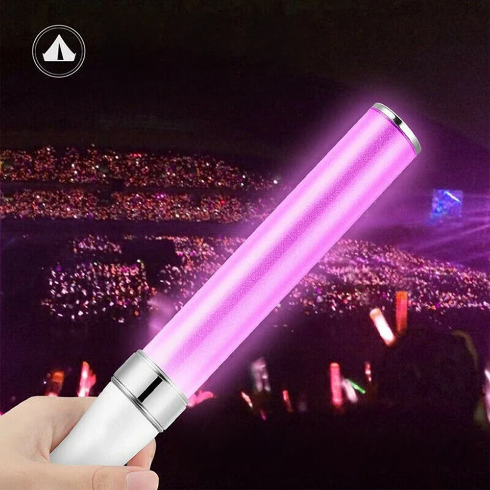 Bâtons lumineux LED bâtons lumineux LED 15 couleurs bâtons lumineux Poi commutables pour les fêtes Concerts mariages célébrations