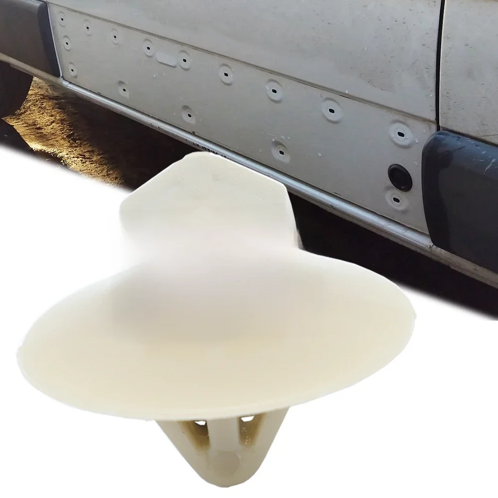 Pour Nissan Primastar Interstar NV400 Opel Vivaro côté de voiture bas du corps panneau de porte garniture Rivets Clips de fixation accessoires 7703077420