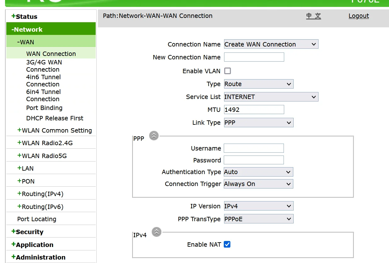 Imagem -05 - Gpon Onu-ont Zxhn F670l 4ge 5g 2.4g ac Wi-fi Banda Dupla Modem F660 F601 Ftth Ftth Novo