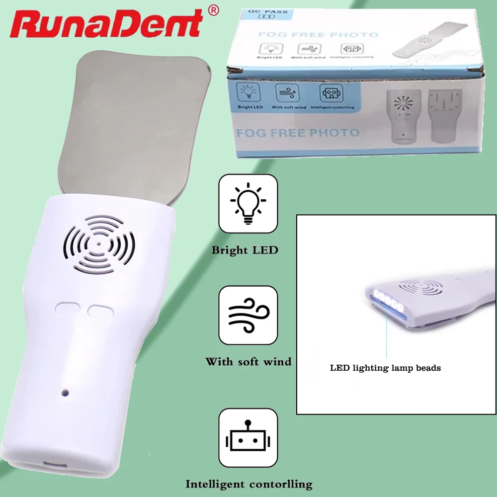 

Anti Fog Dental Mirror Defog Coating For Clear Vision Multi-Angle View For Dentists Orthodontic Oral Photography Use