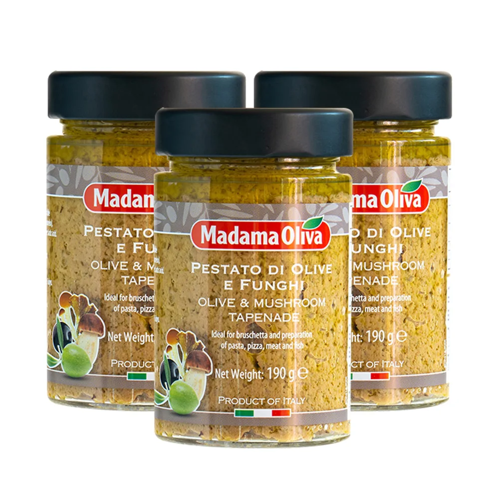 350g x 3 Mama olleaves & mushrooms Tabrnard