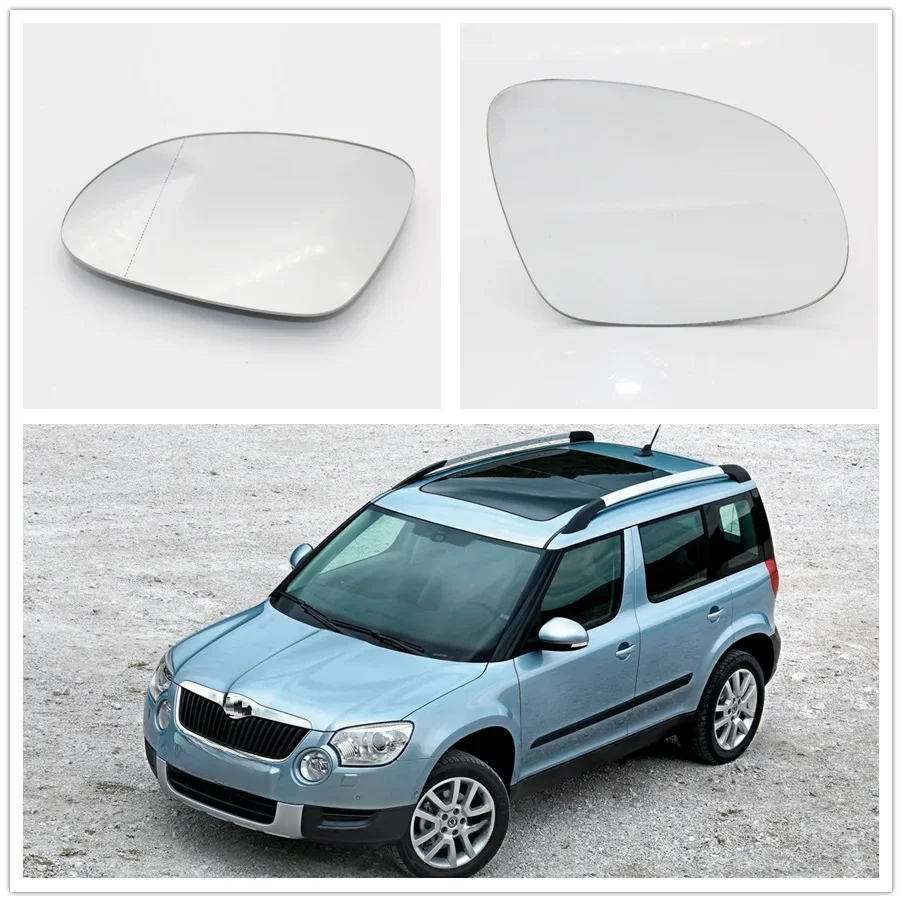 Szkło podgrzewane lusterka bocznego do Skoda Yeti 2010 2011 2012 2013 2014 2015 2016 2017 Car-Styling — zdjęcie 2