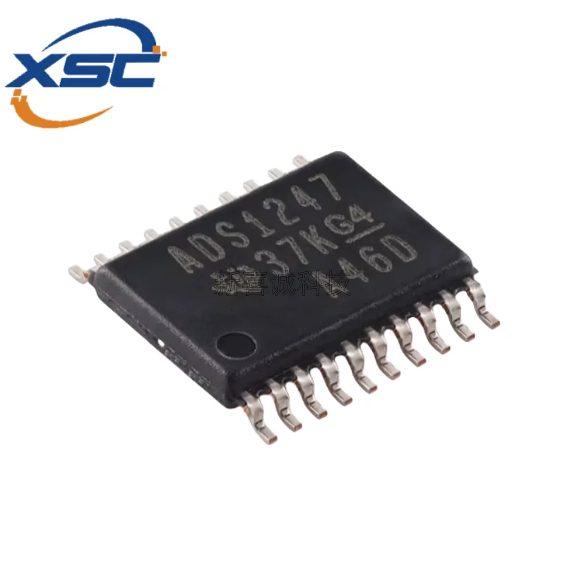 New/Original ADS1247IPWR TSSOP-20 24-bit Analog-to-digital Converter Chip