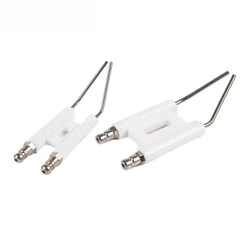 1pc H Type Ignition Electrodes For Oil Burner BT10 Ceramic Electrode Ceramic Ignition Double Pin Accessories