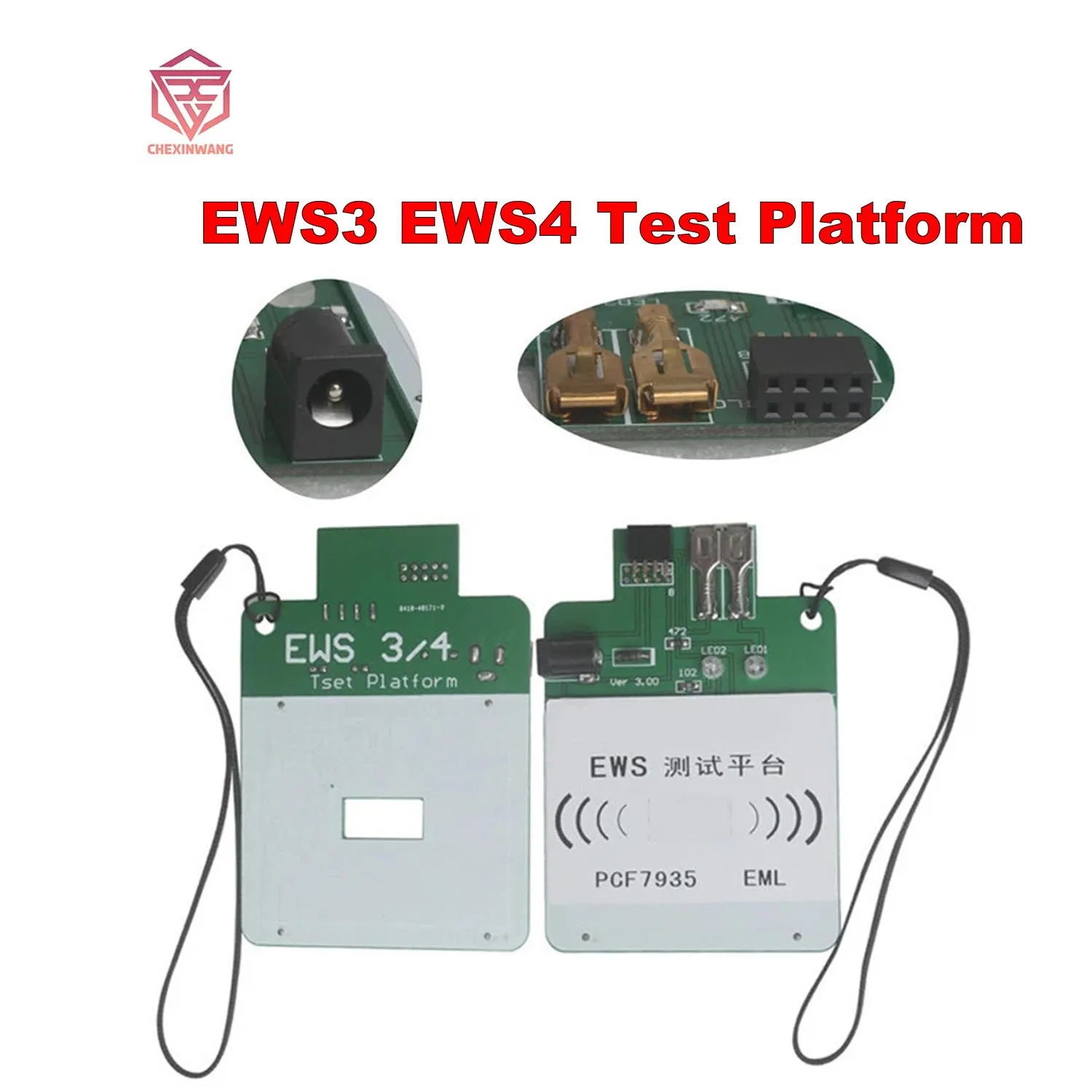 

EWS3 EWS4 Test Platform Rechargeable For BMW/Land Rover EWS Programmer PCF7935 for BMW Tester ELM Key Chip Test Platform