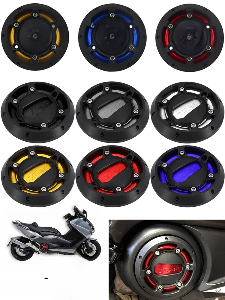 Couvercle de Moteur CNC pour Moto, Accessoires pour Tmax 530/500 t-max Tmax530 2012-2016 Tmax500 2004-2012 XP530/XP500