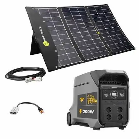Eco-Flow Delta Pro 3 Portable Power Station, 4096Wh LFP Battery, Expandable to 48Kwh, 120/240V