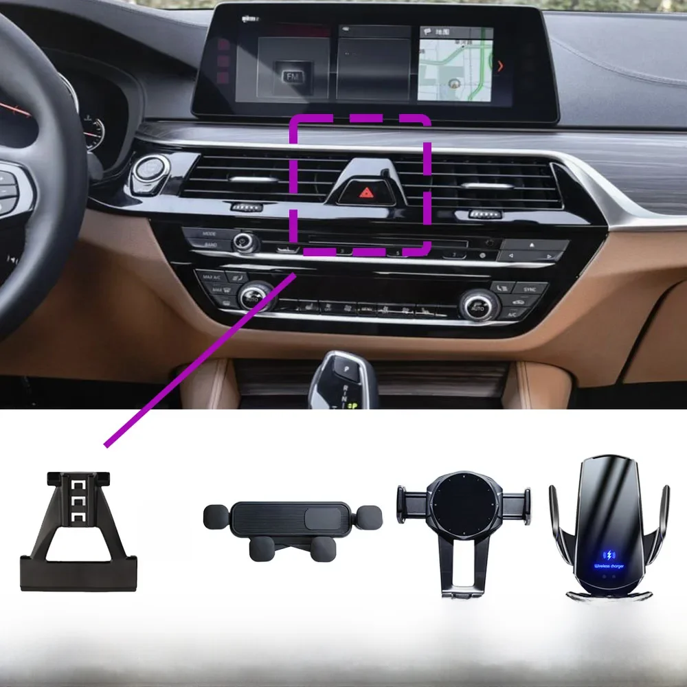Für bmw 5 series 525i 530i g30 2018 2019 2020 2021 2022 Autotelefon halter spezielle feste Halterung