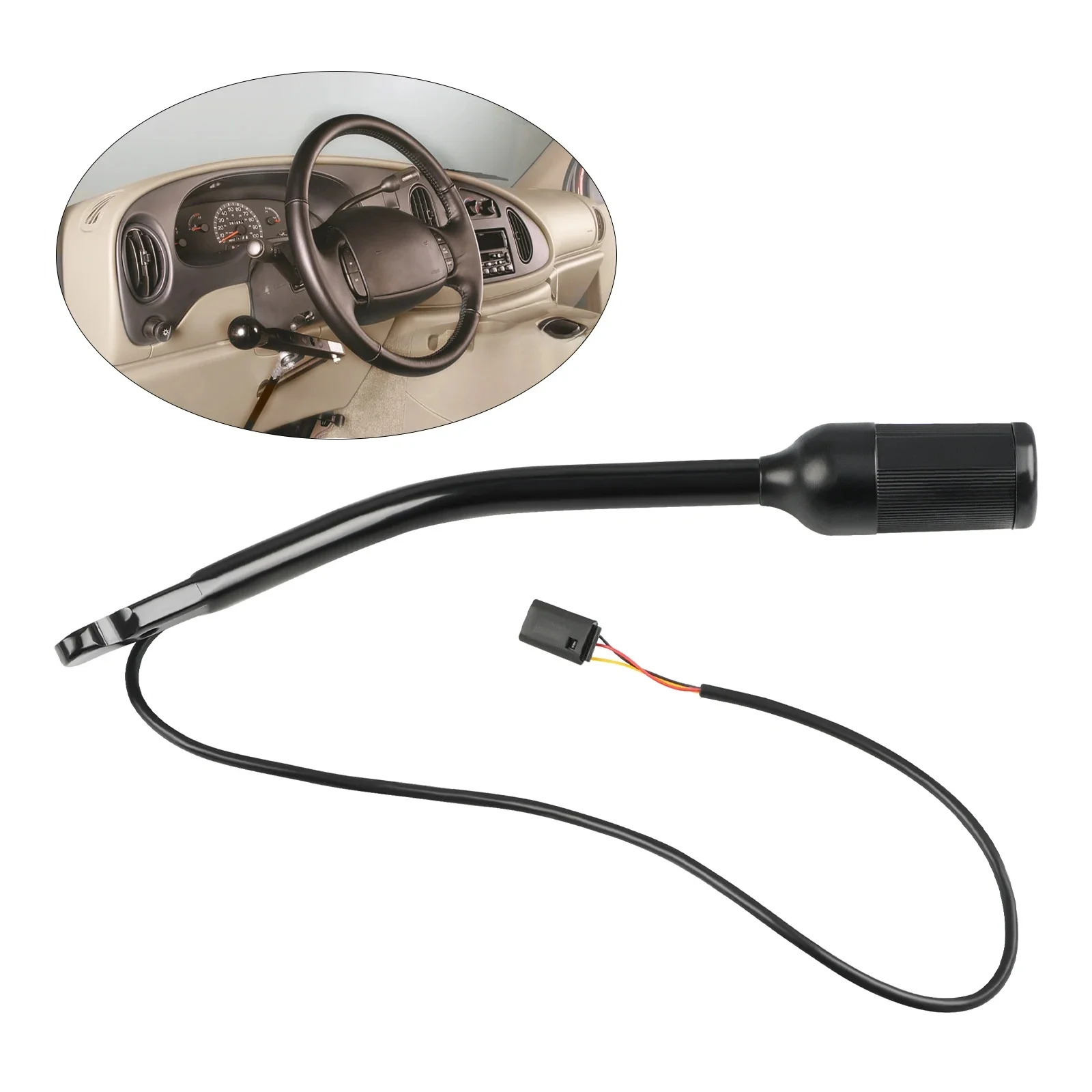 5C3Z-7210-AAA 5C3Z7210AAA Automatyczna skrzynia biegów Gałka dźwigni zmiany biegów Głowica dźwigni zmiany biegów Do Ford E150 E250 E350 E450 F150 F250 — zdjęcie 2