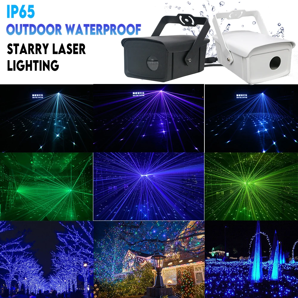 Star laser lights disco party 2W Starry Sky effect DMX512 For Stage Pub DJ Wedding Event Show Performances