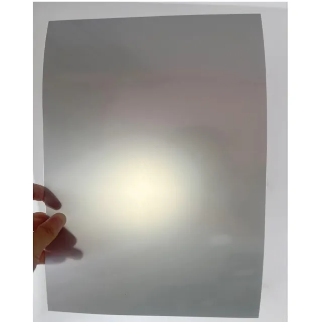 Srebrna folia polaryzacyjna Matowe półprzewodblaskowe światło przelotowe Monitor wyświetlacza LCD Gameboy Kieszonkowy ekran Folia polaryzacyjna