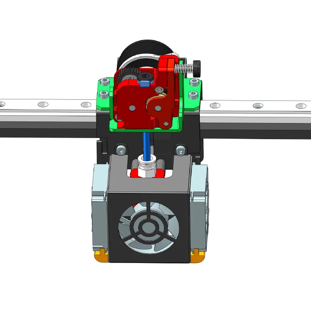 

For creativity elf pro Upgrade Extrusion Dual Gear Extruder Not Motor Munual Feed Consumables Filament Gears Creativity ElF