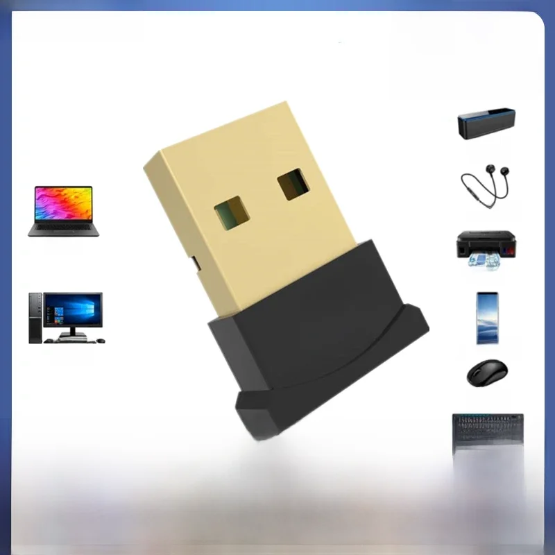 USB Bluetooth 5,1 Adapter Wireless Bluetooth 5,3 Dongle Adapter für PC Laptop Wireless Lautsprecher