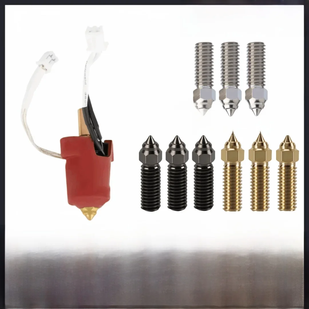 Kit Hotend pour Creality Ender 3 V3 KE, buse de bloc chauffant en céramique 300 ° Céramique à haute conductivité thermique à chauffage rapide C 60W