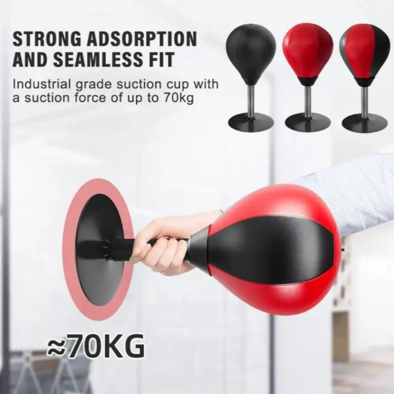 Punching Bag Ball With Desktop Suction Cup Table Boxing Tool Children Relief Boxing Training Stress Speed Adult Wall Punch Ball