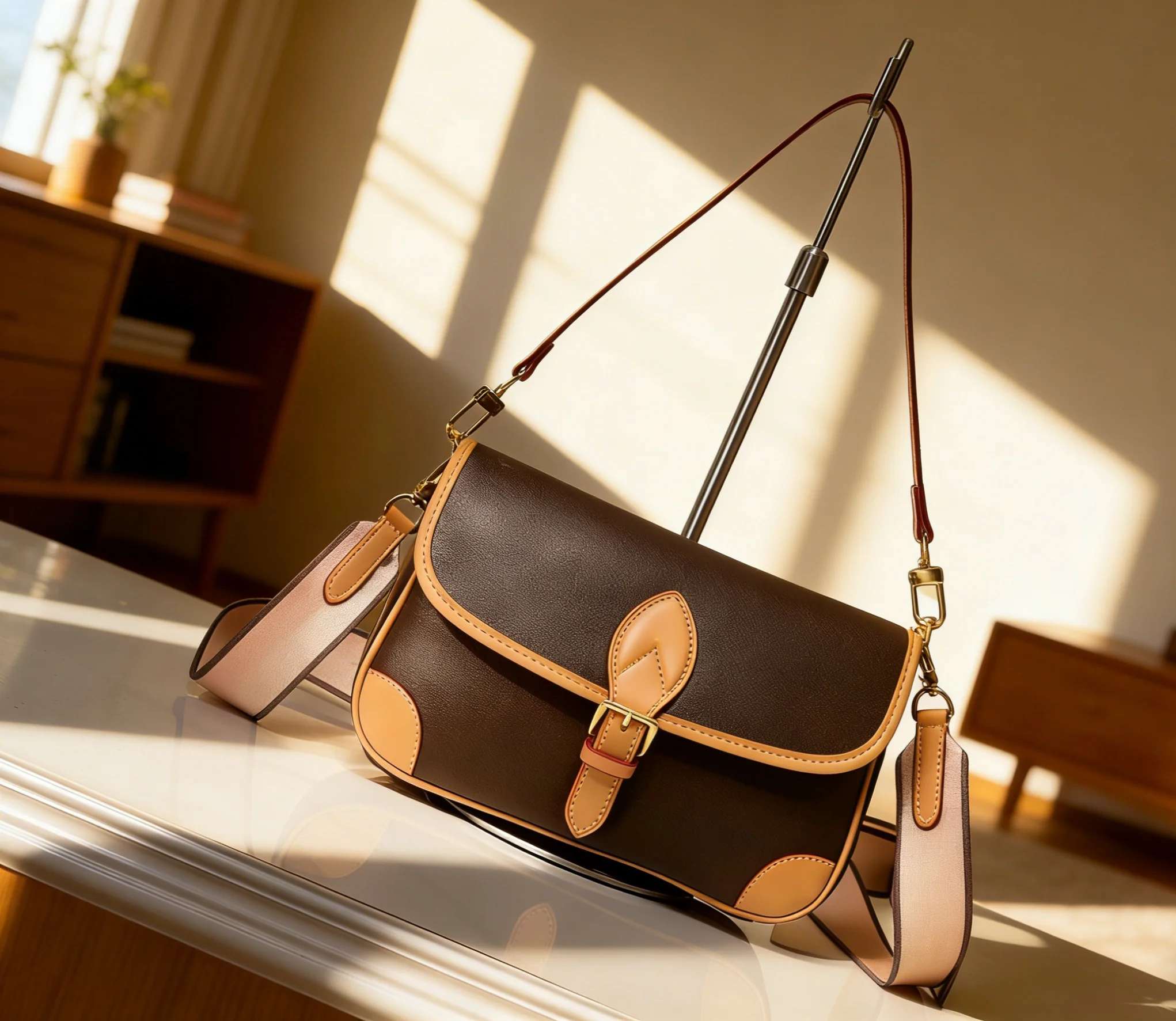 2026 Size: 24x15x9 cm no box New Model - Versatile and Fashionable PU Leather Bag - Durable, High-Quality and Affordable