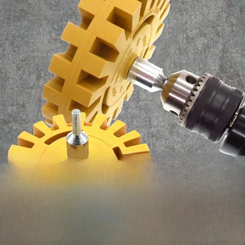 Gomme pneumatique en caoutchouc pour voiture, tampon de roue, disque en caoutchouc, gomme de décalcomanie, dissolvant d'autocollants de voiture, nettoyeur de peinture, outil auxiliaire de polissage de