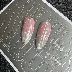 XMQ NAIL ART STAMPING PLATES LACE TEMPLATES STARE IMAGEPLATE