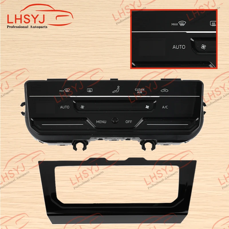 Automatische Airconditioning Panel met LCD Touch Screen Schakelaar 17G907044 voor VW MQB Passat B8 8.5 Handmatige Airconditioner