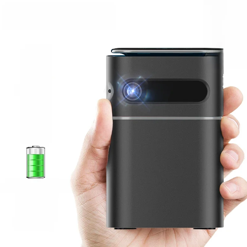 WZATCO – projecteur Portable intelligent A8 DLP, Android 9.0, 5G, WiFi, prise en charge, 1080P, Full HD, 4K, LED, Home cinéma
