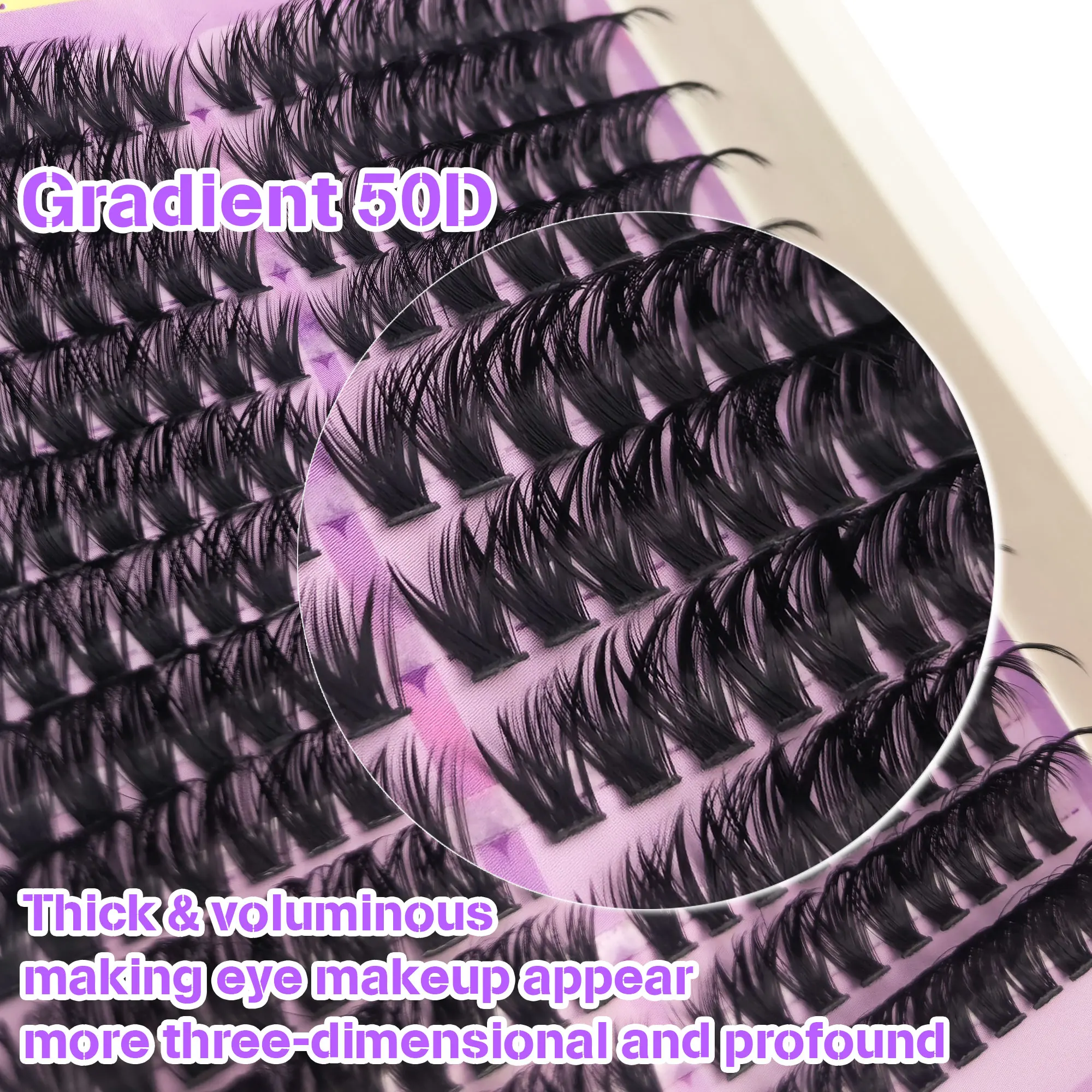 ชุดต่อขนตา 3 มิติ แบบหนาและโค้ - Eyelash Extension Volume บทวิจารณ์และราคา