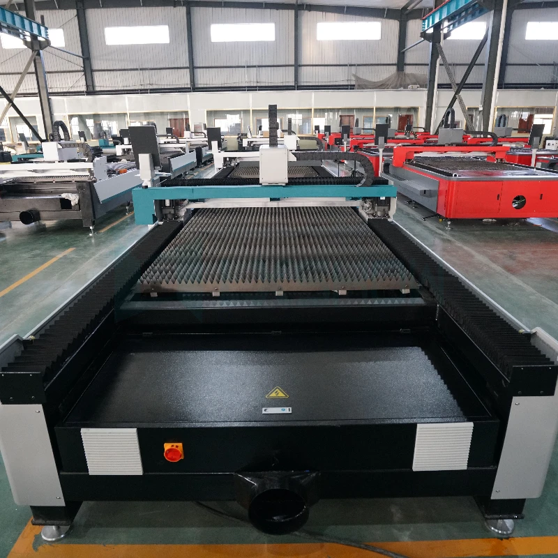 Máquina de corte do laser do ferro de aço inoxidável, fibra Raycus grande formato, projeto novo, velocidade rápida, 2000W, 3000W, 6000W