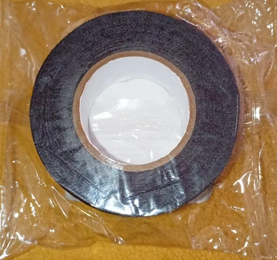 Black Electrical Insulating Tape Fabric Adhesive Tape Automotive Cloth Tape Sound Absorbing Tapes Heat Waterproof Resistance photo review