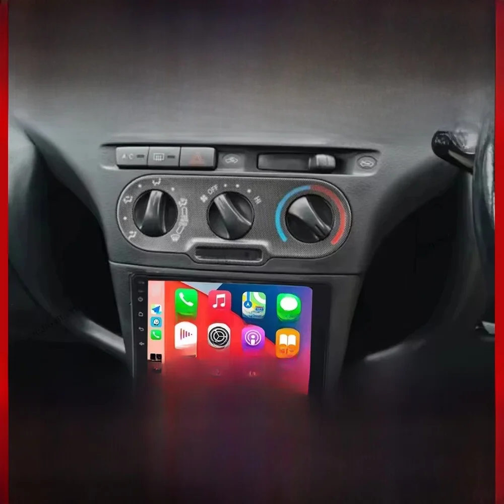 Android 15 Voor Toyota Vitz Yaris Echo 1999-2005 Carplay Auto Radio Multimedia Video Player Navigatie GPS Geen 2Din 2 Din DVD - afbeelding 2