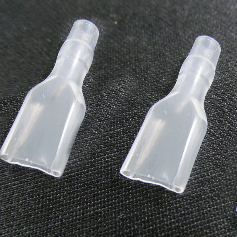 100 szt. Pokrowiec na złącze widełkowe 6,3 mm 4,8 mm 2,8 mm — zdjęcie 2