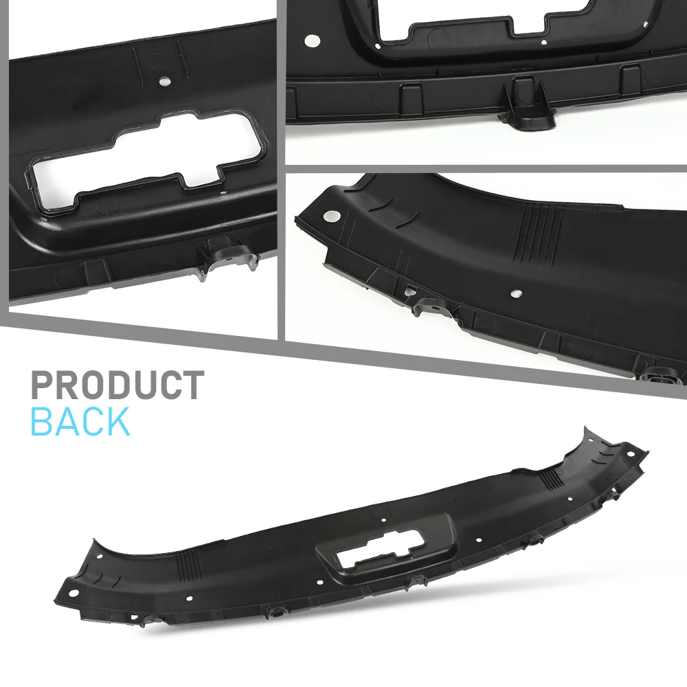 Gruppo radiatore griglia anteriore superiore adatto per Hyundai Sonata 2015-2017 1.6L/2.0L/2.4L Trendline 86361C1000, 86361C2000 Plastica