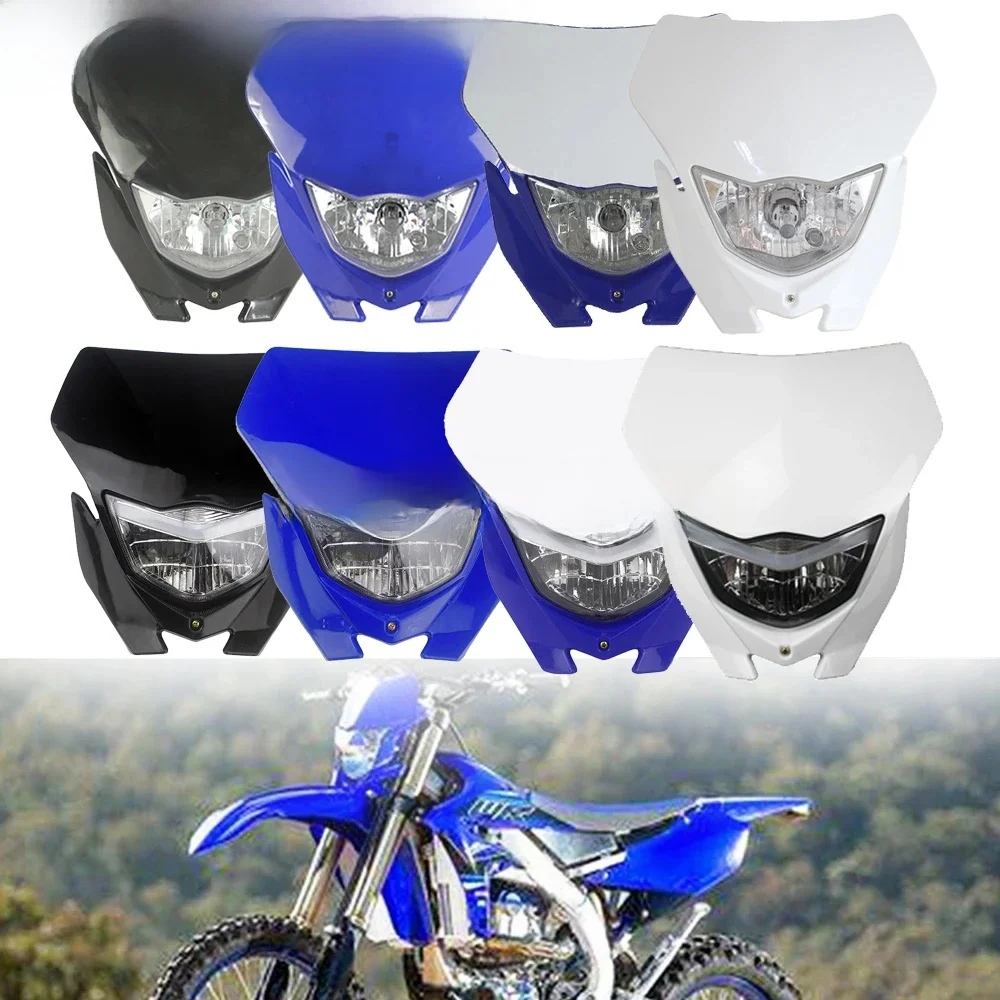 AliExpress Micro dream Motorcycle Supermoto Headlight Headlamp For Yamaha WR250 WR450F YZ250 YZ450F  TT-R230 TT-R125 R/F/X YZ250 Dirt Bike Motocross