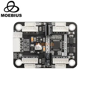 Motor control 4 channel encoder Motor driver with built-in voltage regulation circuit for smart small car