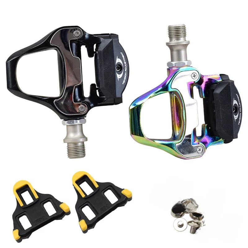 AliExpress skorp SPD Lockable Road Pedal Bike Parts SPD-SL Aluminum Alloy Self-Locking Racing Bicycle Pedal Sealed Bearing with Cleats